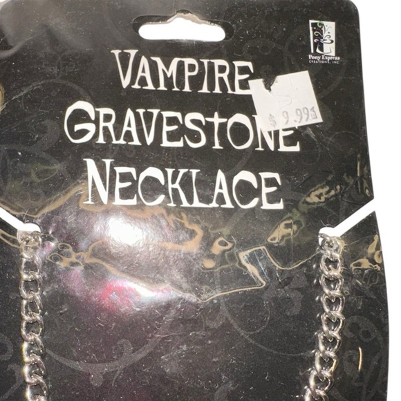 Gothic Fantasy Jewelry Set with Purple and Red Accents - Picture 8 of 9